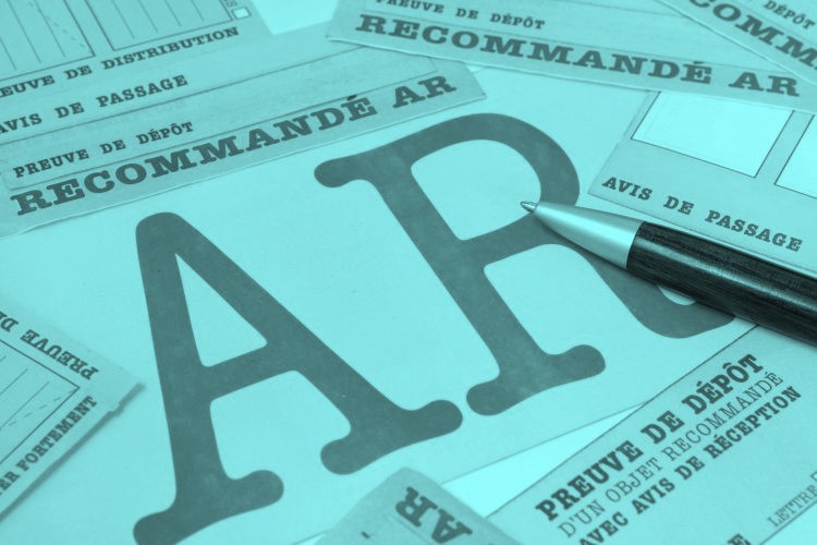 La lettre recommandée avec A/R : économisez avec la version en ligne