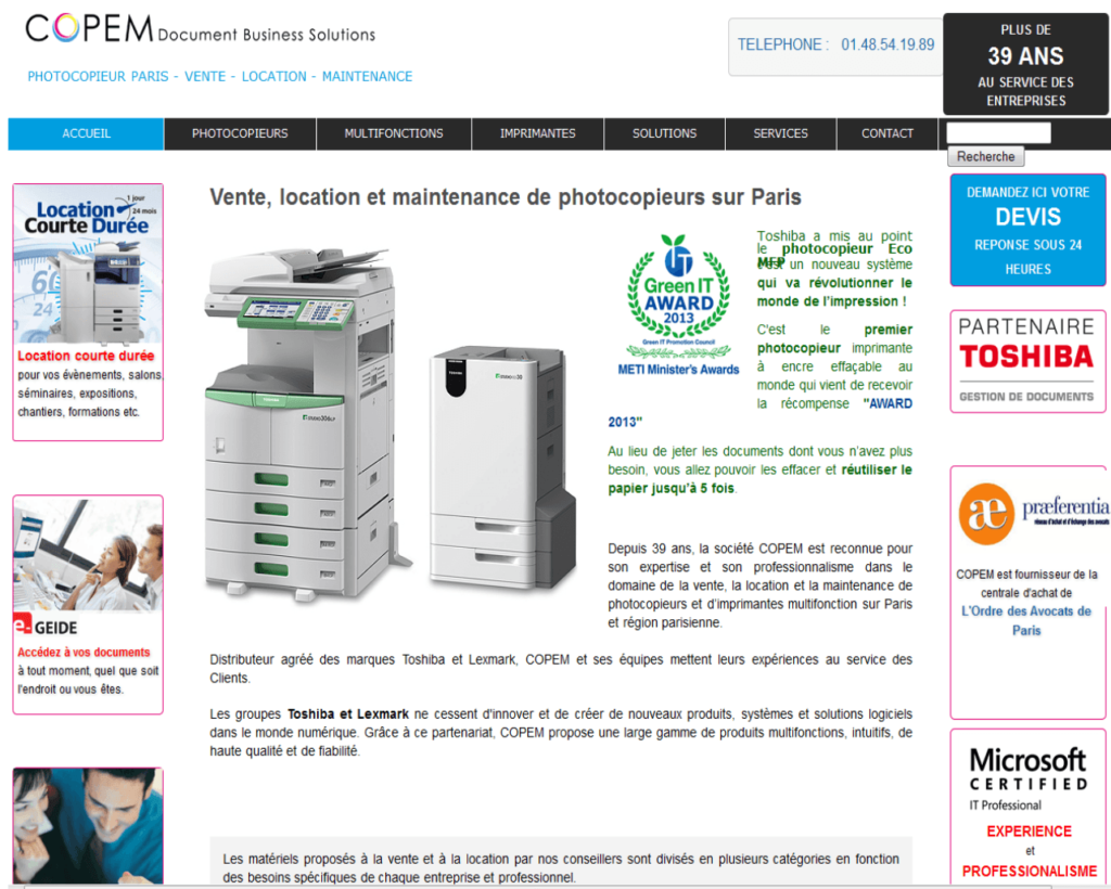 Un nouveau partenaire sur la région parisienne