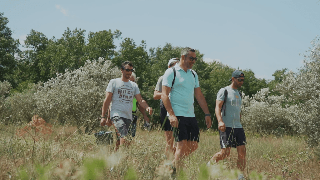 Koesio Occitanie participe au balisage du GR36