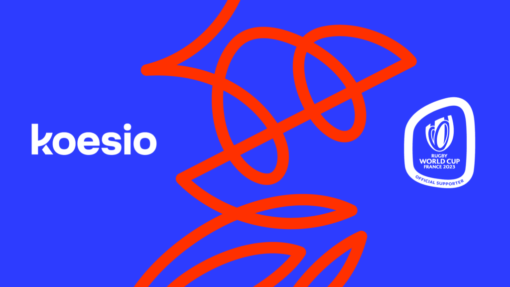 Koesio, supporter officiel de la Coupe du Monde de Rugby France 2023 !